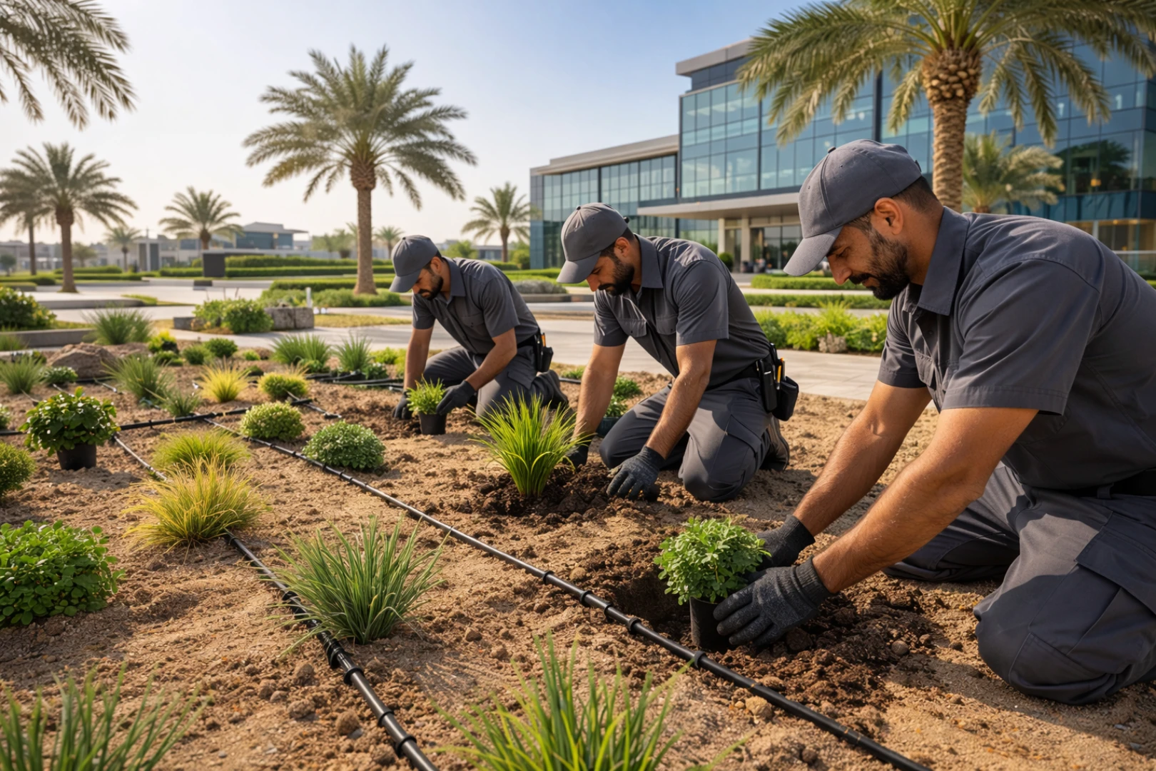 Climate appropriate landscaping Dubai