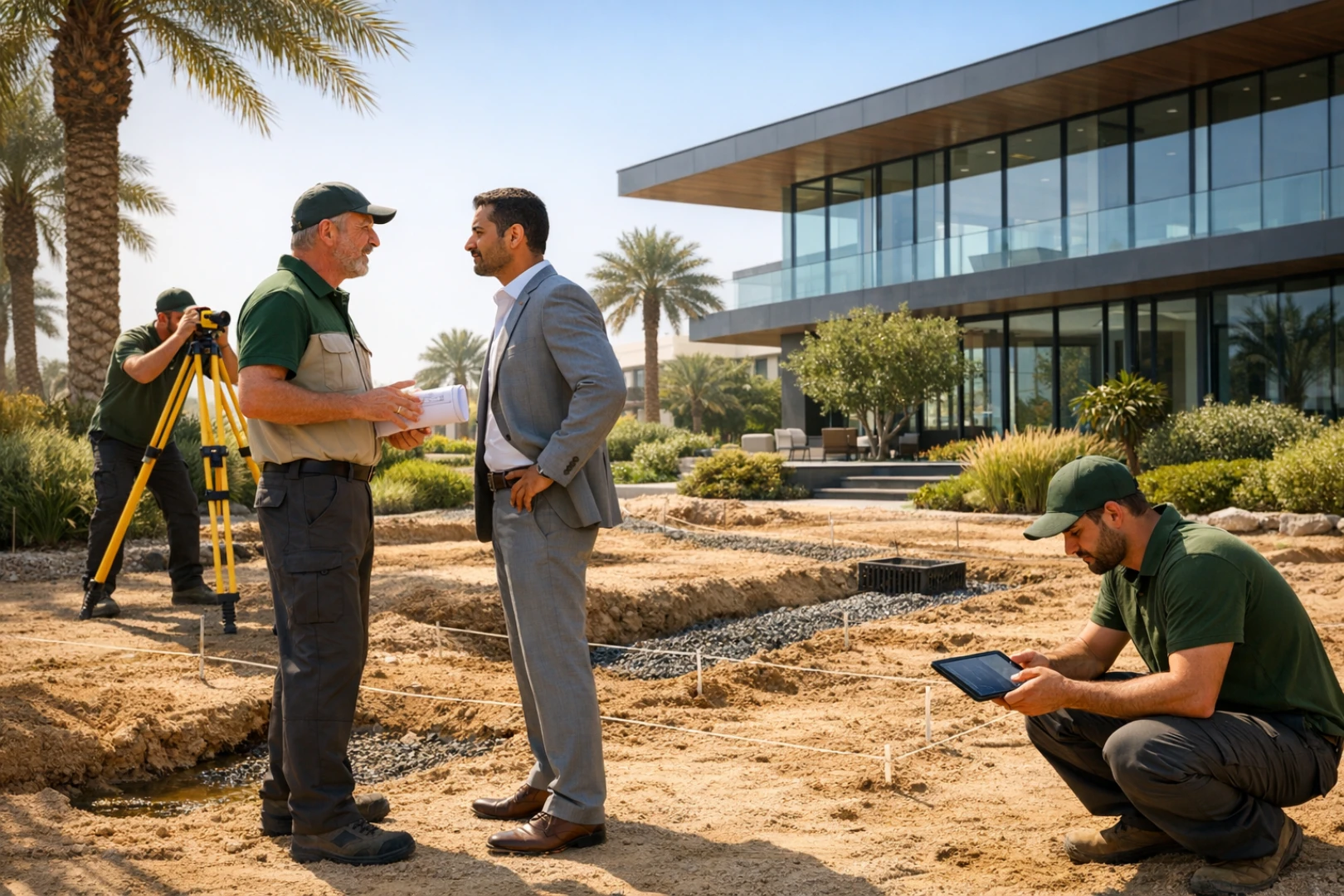 Commercial landscaping consultation Dubai