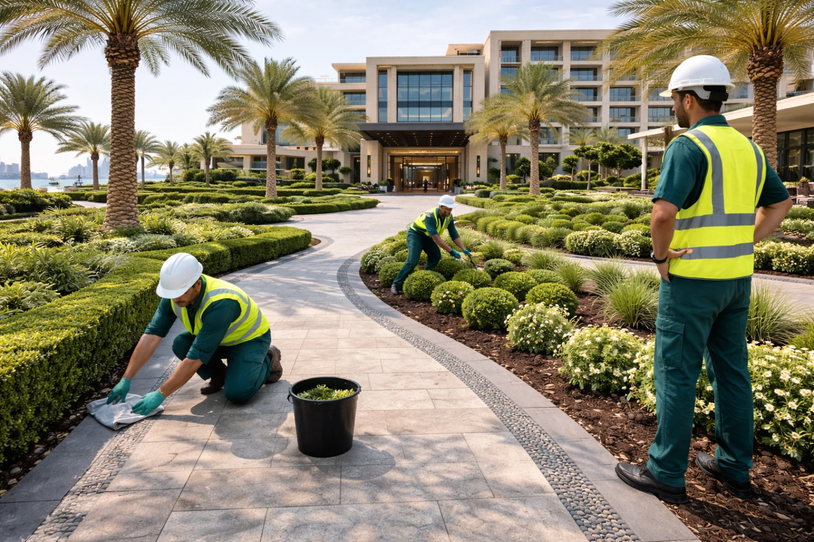 Durable guest ready landscaping Dubai