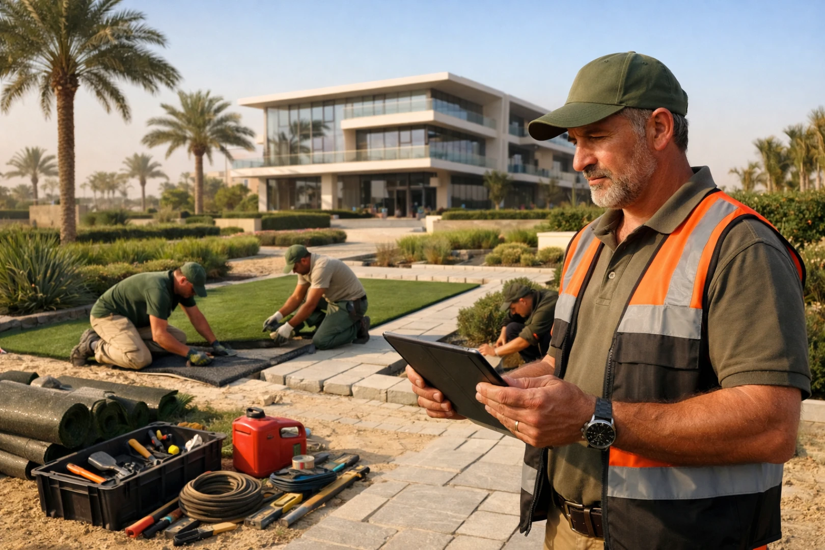 Experienced commercial landscapers Dubai