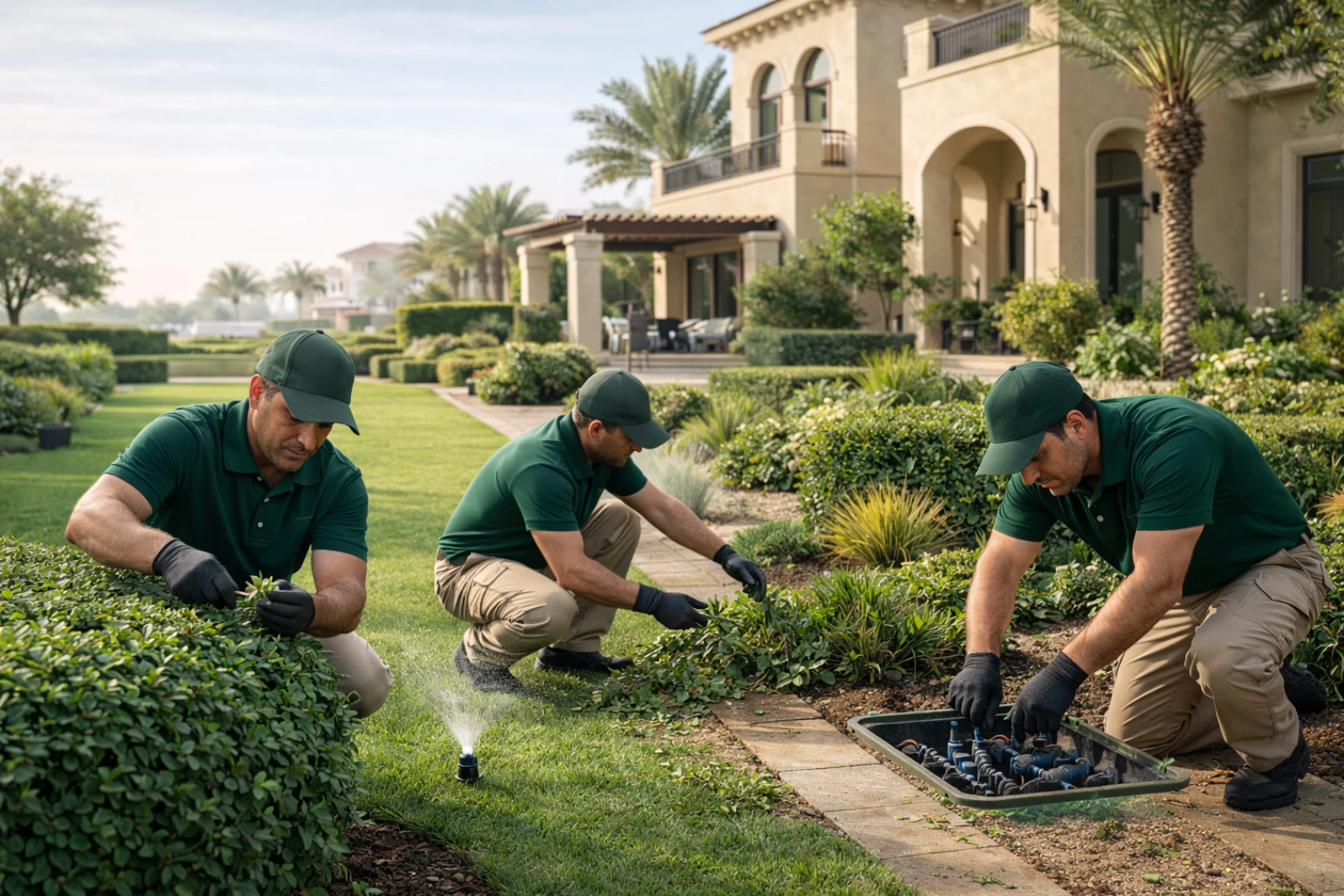 luxury landscaping dubai
