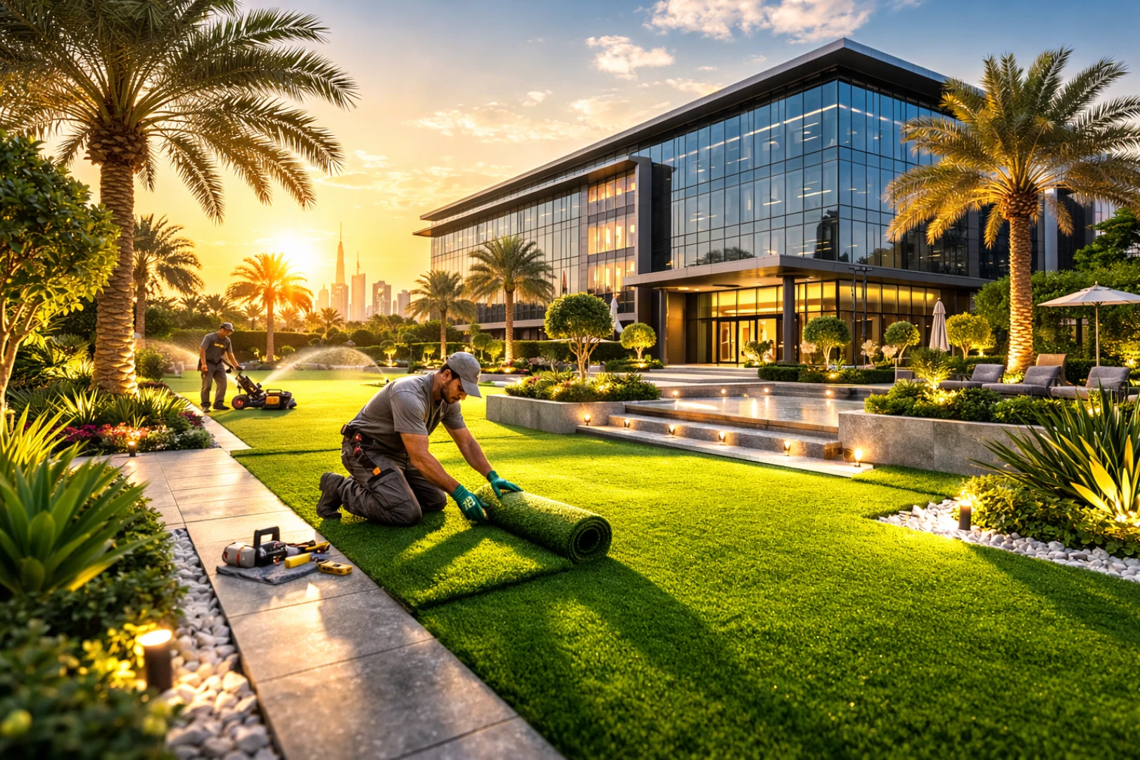 Commercial Landscaping Dubai property