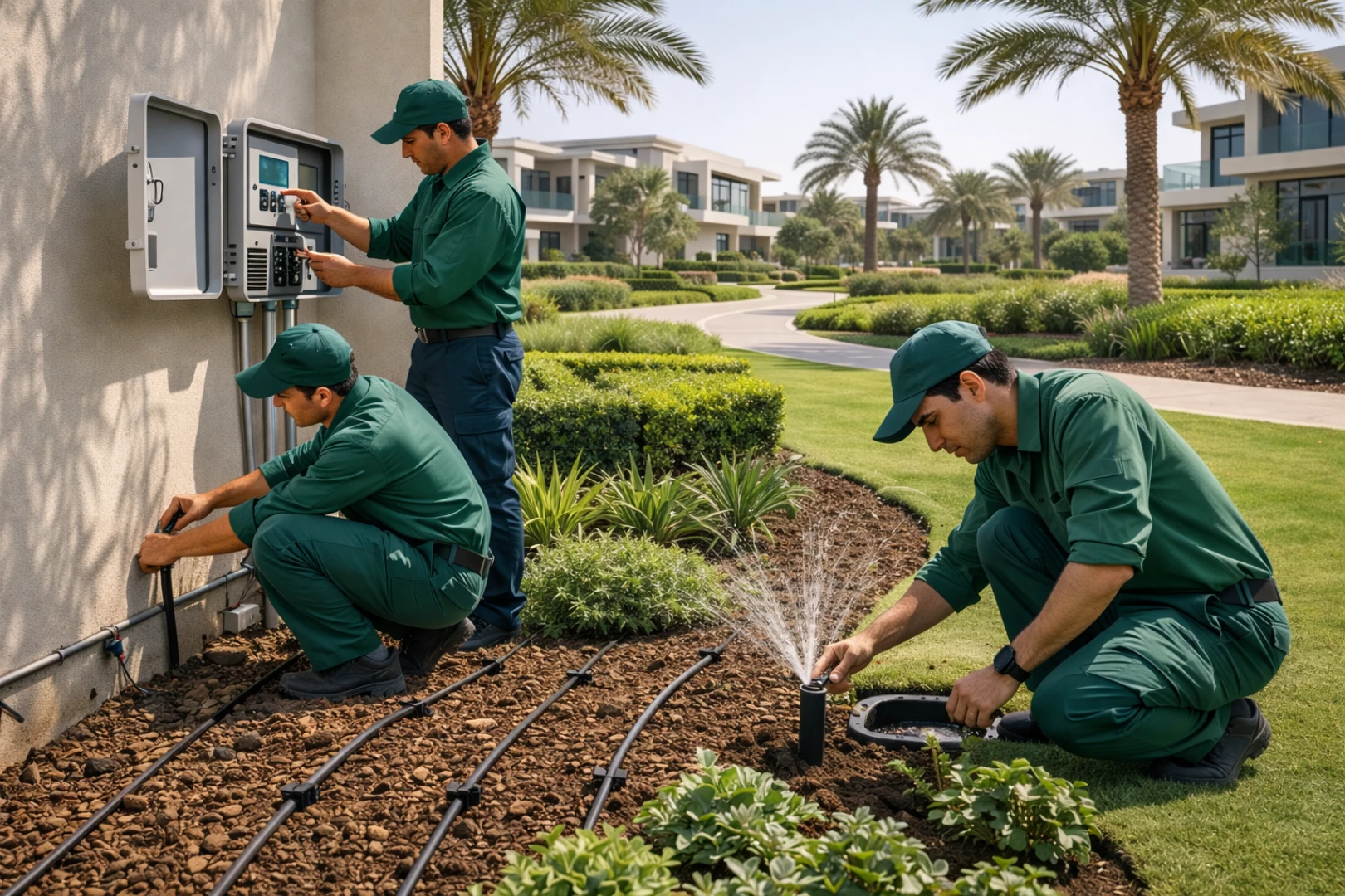 Community Landscaping Maintenance Dubai