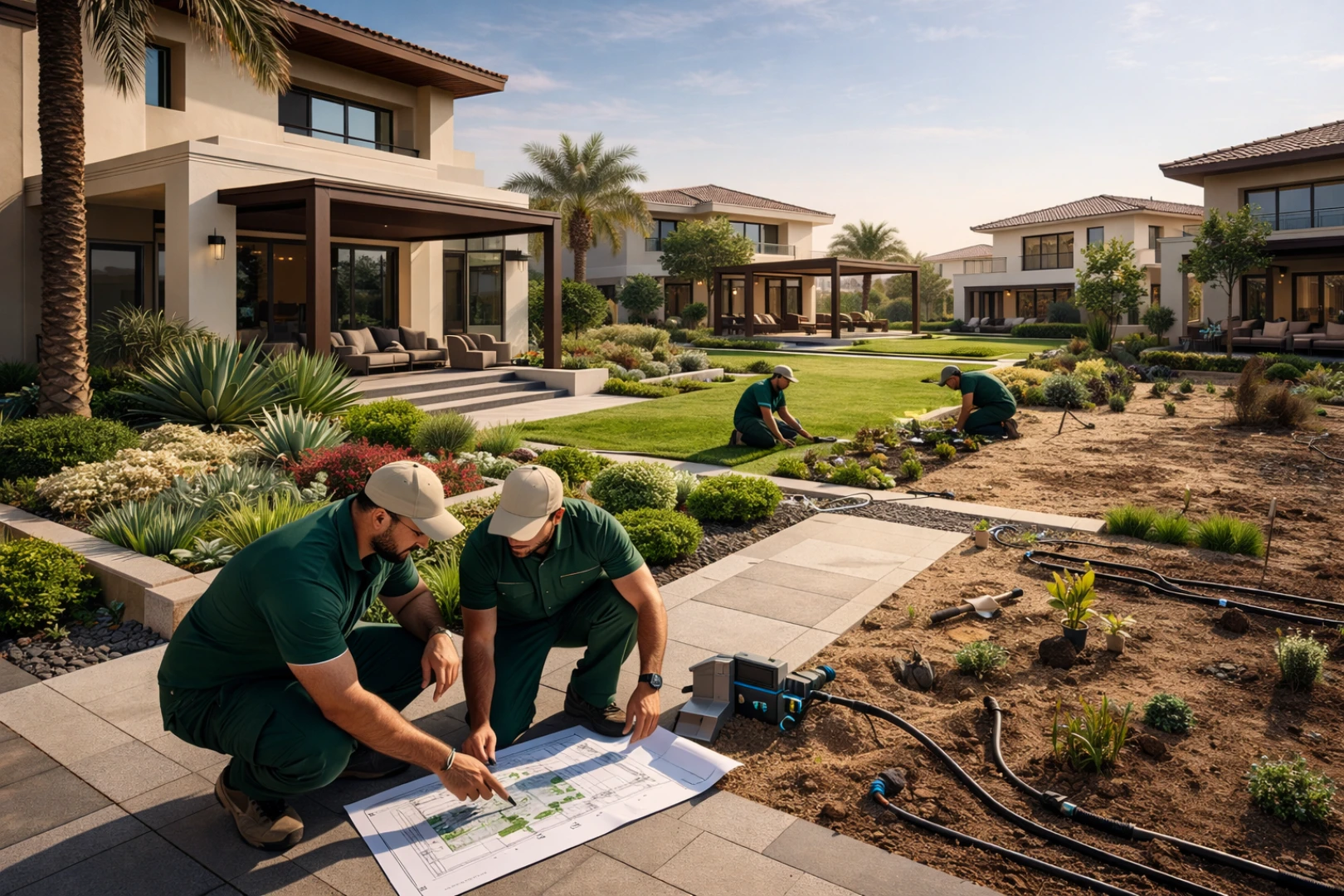 Landscape assessment redesign Dubai