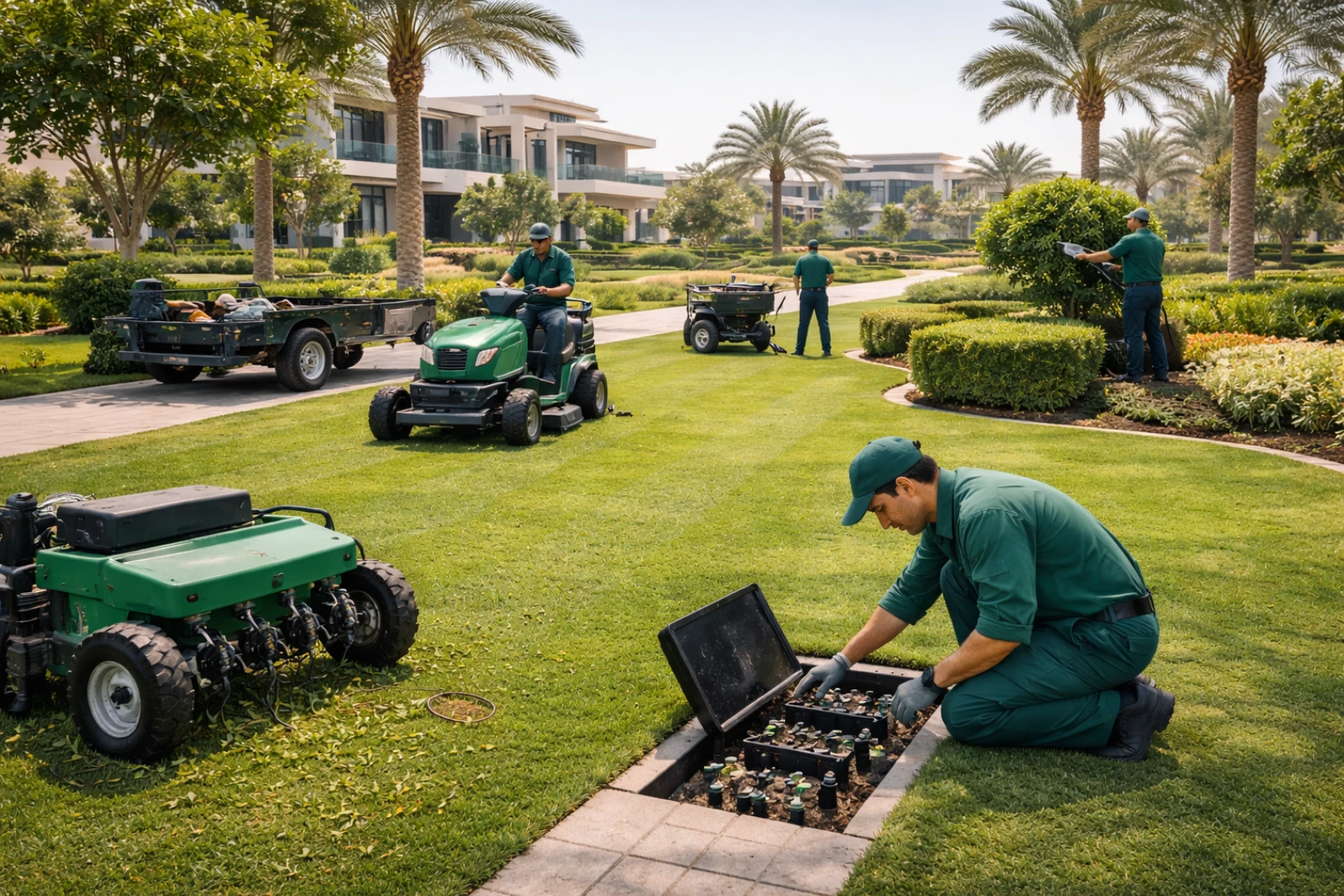 Community Landscaping Maintenance Dubai