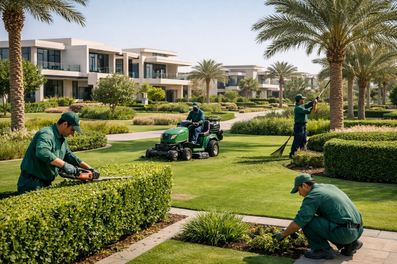 Community Landscaping Maintenance Dubai